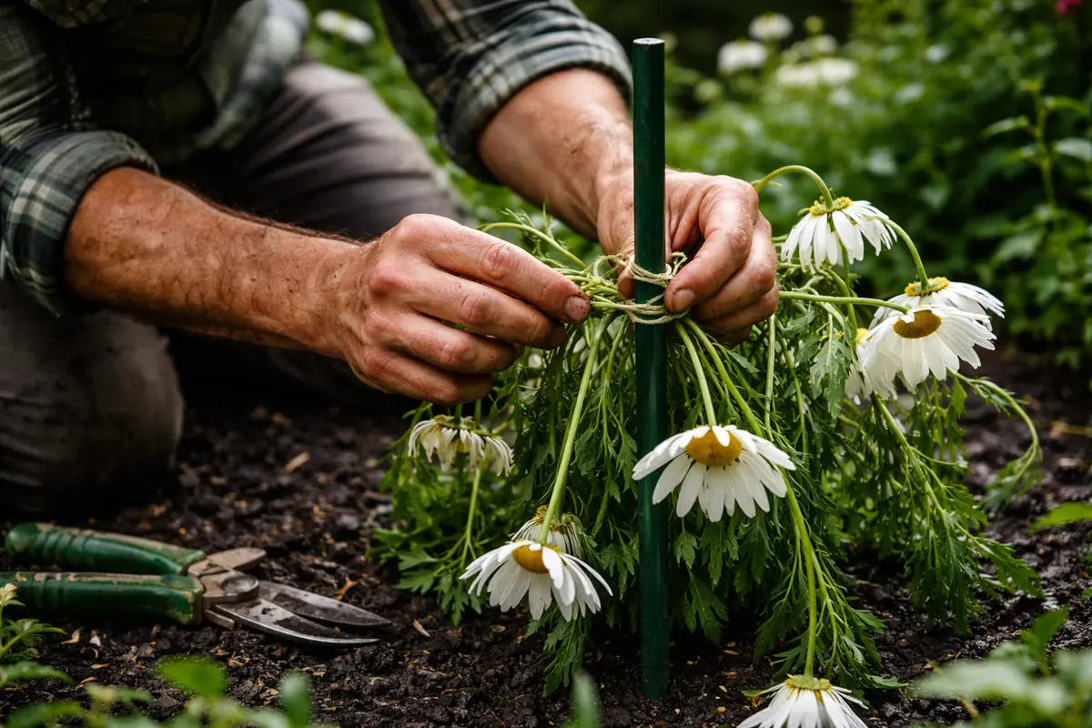 why are my daisies drooping after heavy strengthen drooping daisies after rain