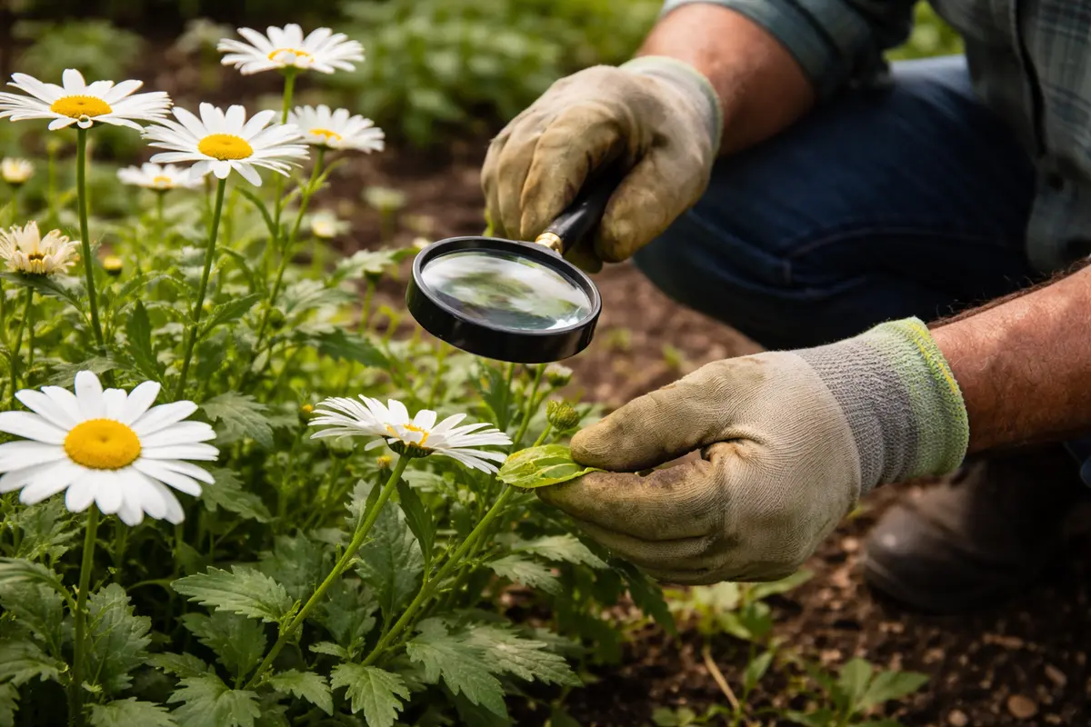 why are my daisies not flowering inspect daisies for pests or disease