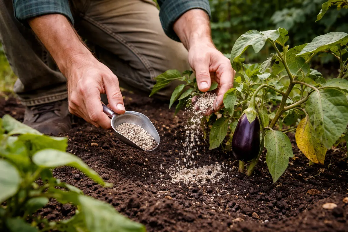 why are my eggplants stunted during provide extra nutrients to stressed eggplants