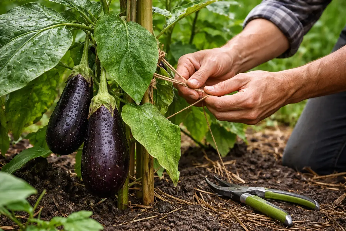 why are my eggplants stunted during shield eggplants from excess humidity effects