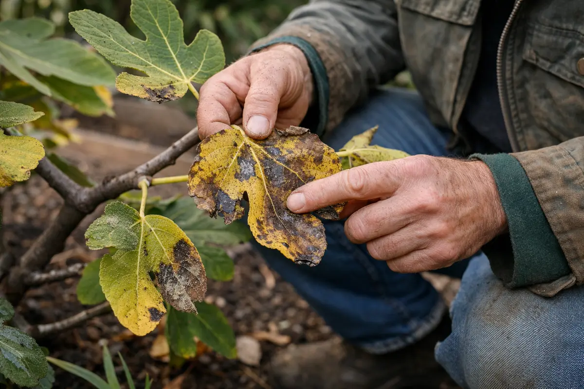 why are my fig leaves turning inspect fig leaves for frost damage