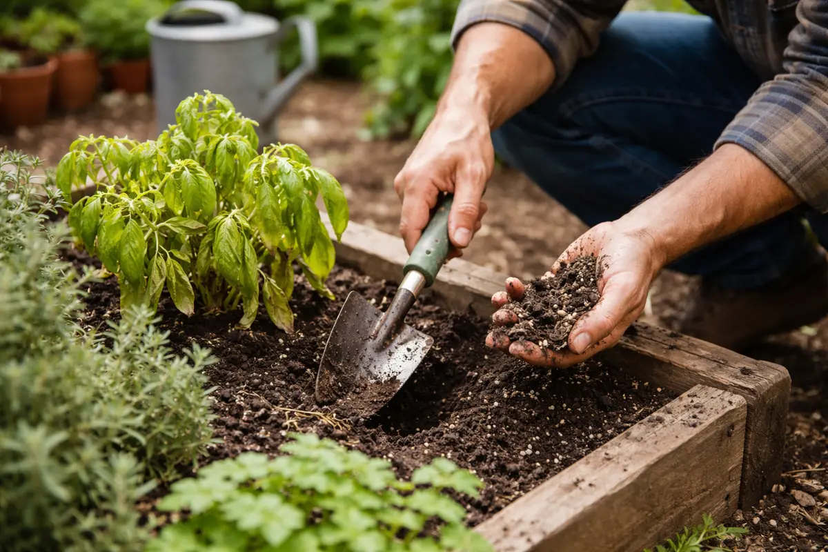 why are my herbs wilting after revive herbs with targeted soil care