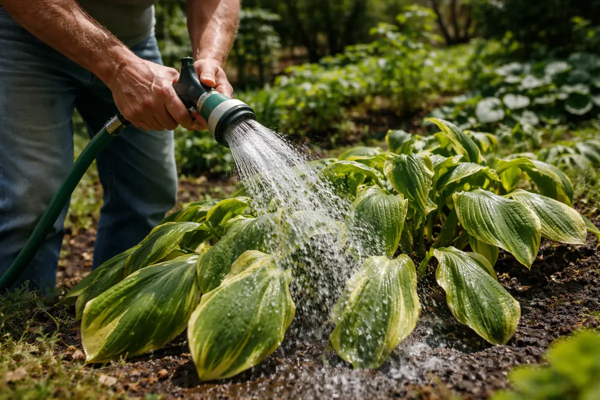 why are my hostas wilting in water hostas deeply to combat wilting