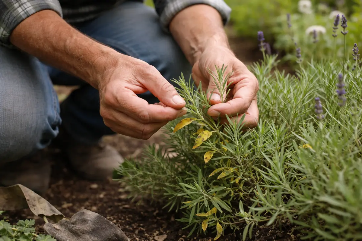 why are my lavender leaves inspect lavender leaves for signs of stress