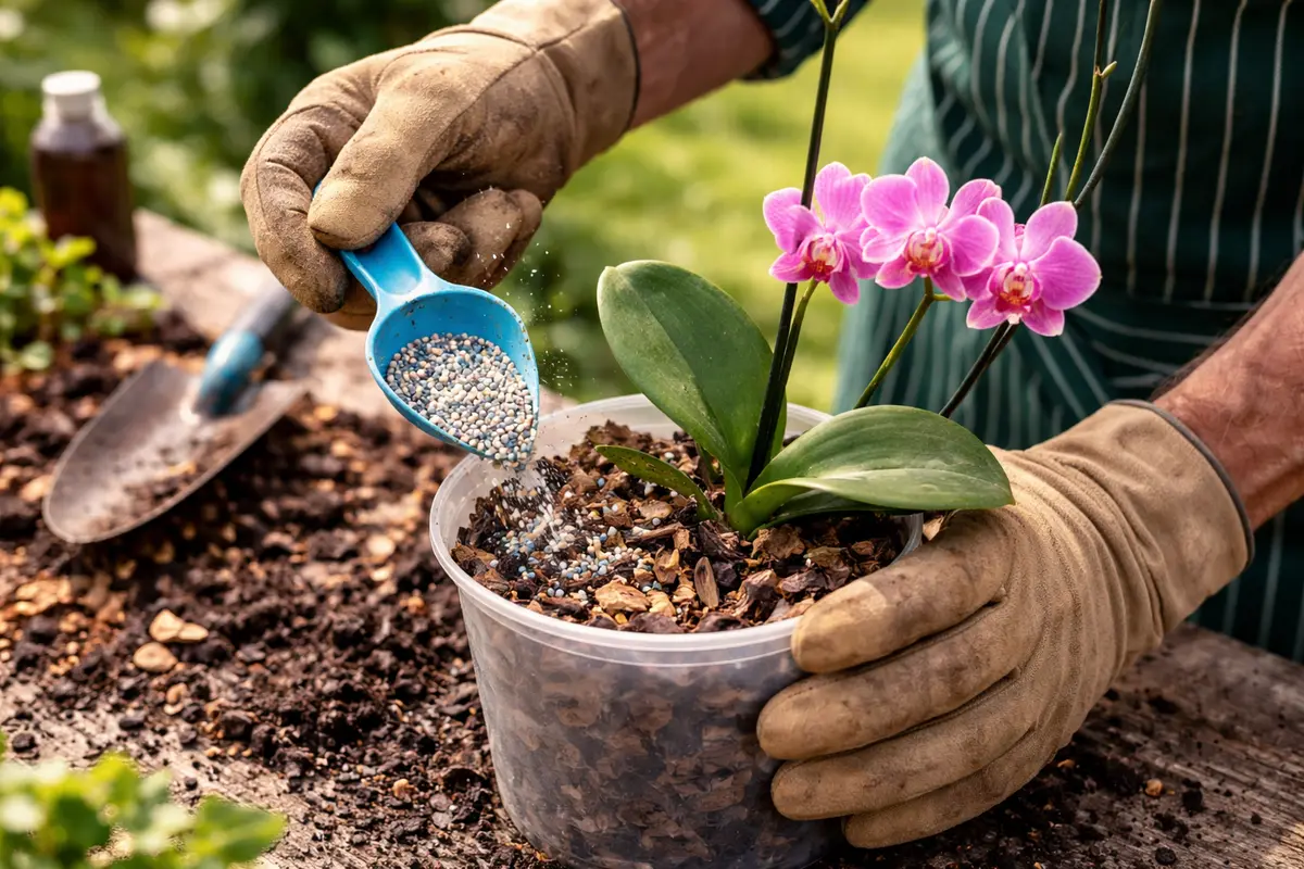 why are my orchids not provide balanced nutrients to revive orchid growth