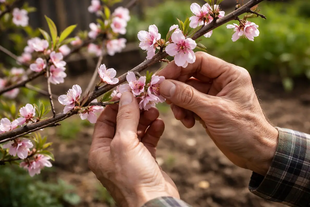 why are my peach flowers not setting inspect flowering peach blossoms thoroughly