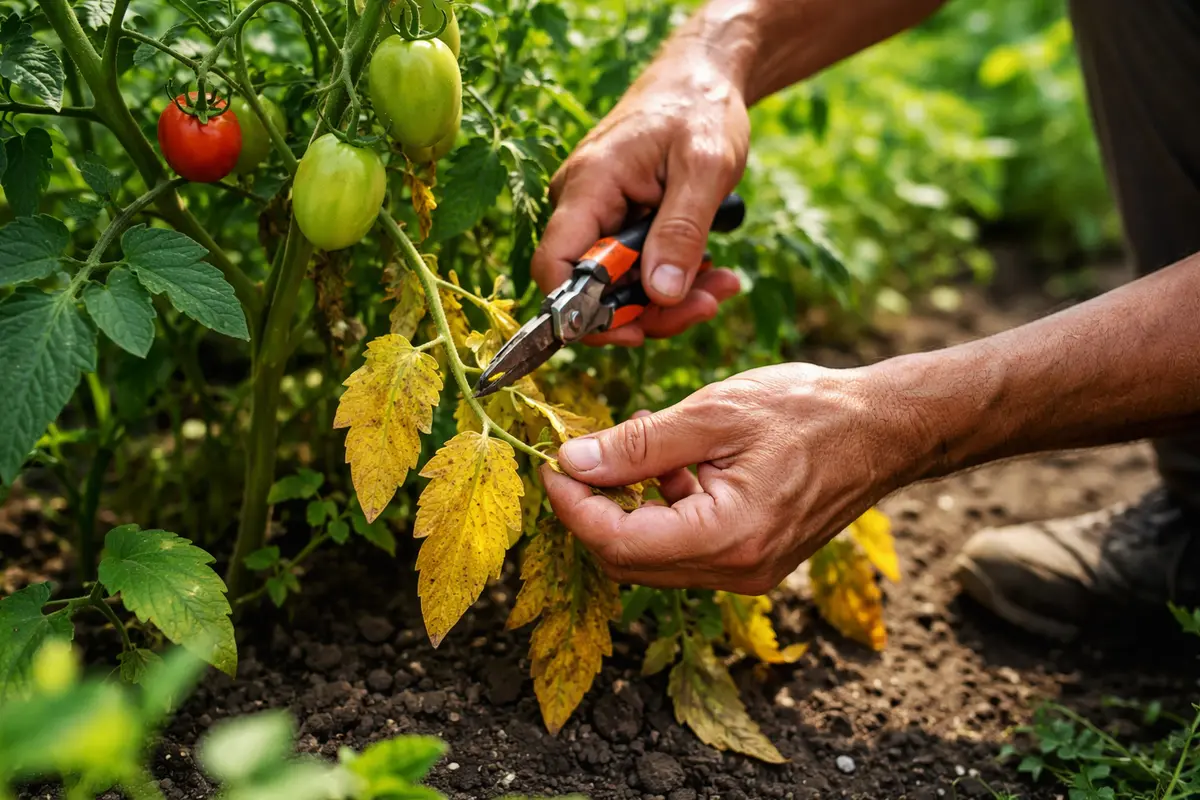 why are my roma tomatoes turning prune yellowing roma tomato leaves immediately