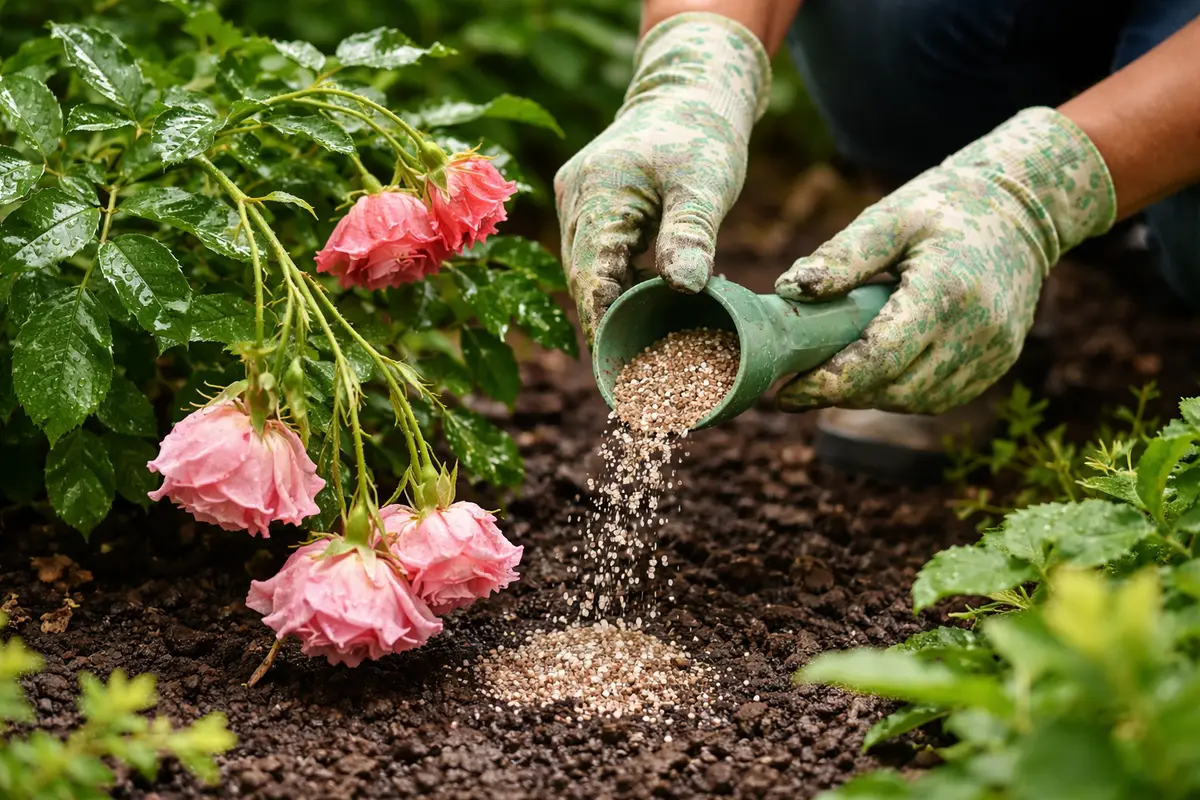 why are my roses drooping after feed roses with nutrients for recovery