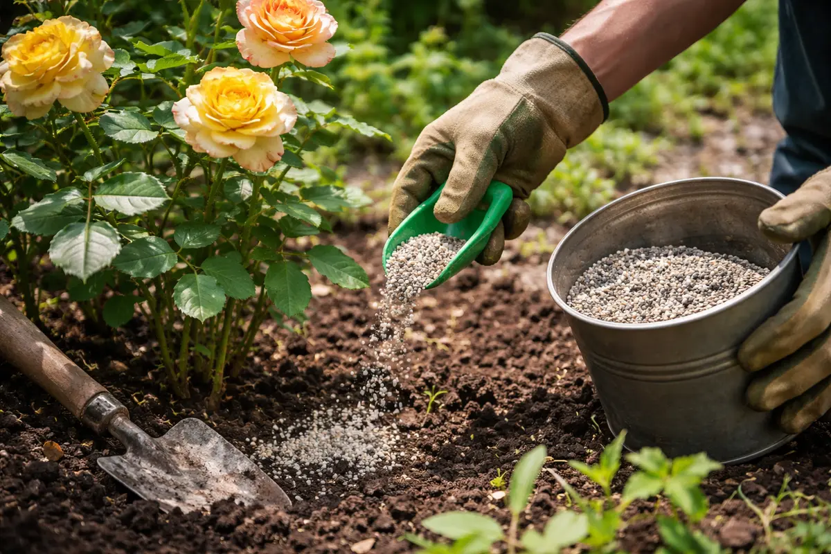 why are my roses turning yellow during fertilize roses for enhanced recovery