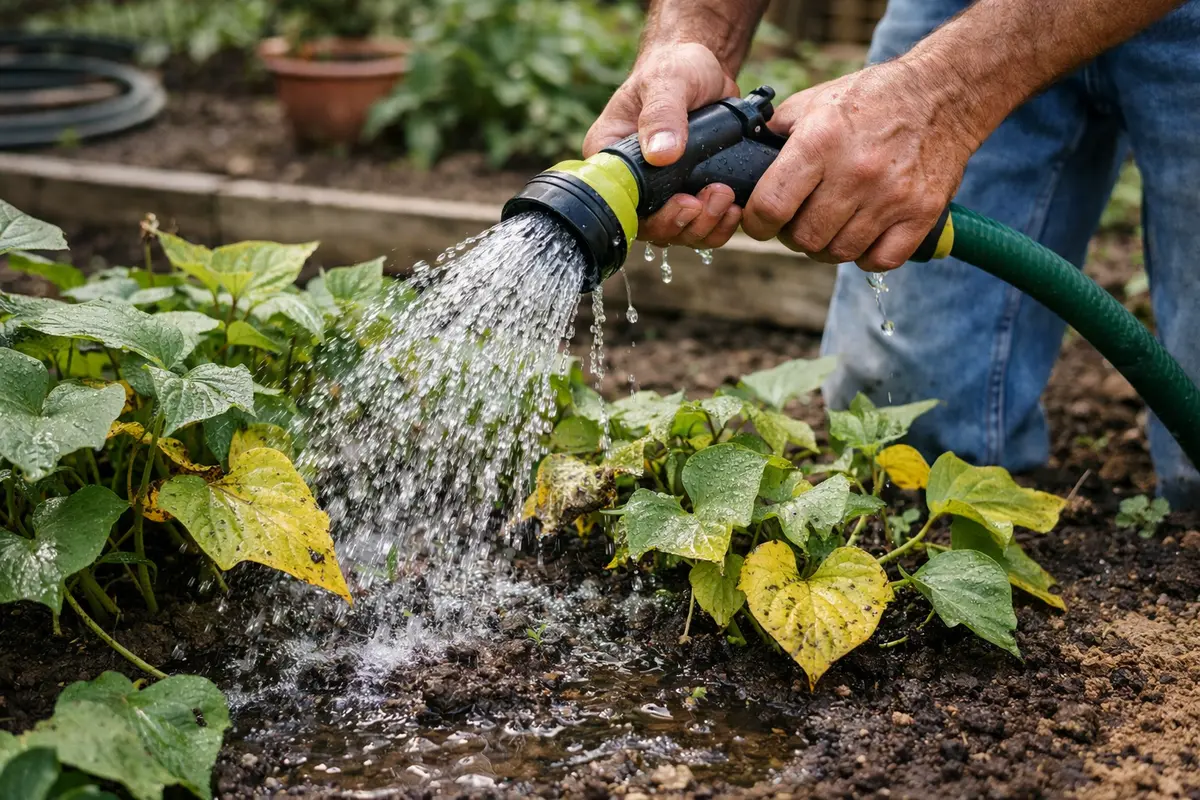 why are my sweet potato water sweet potatoes wisely after heavy rain