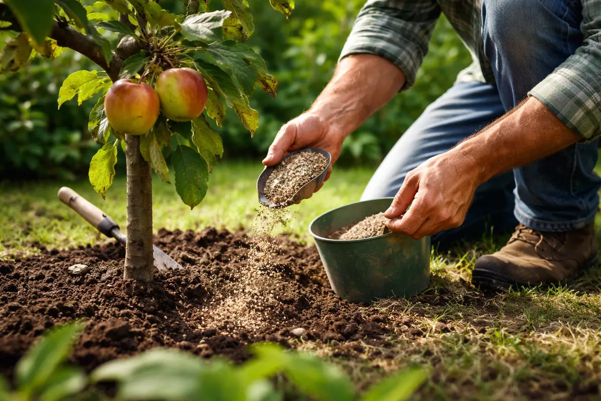 why do my apple trees develop feed apple trees to enhance recovery