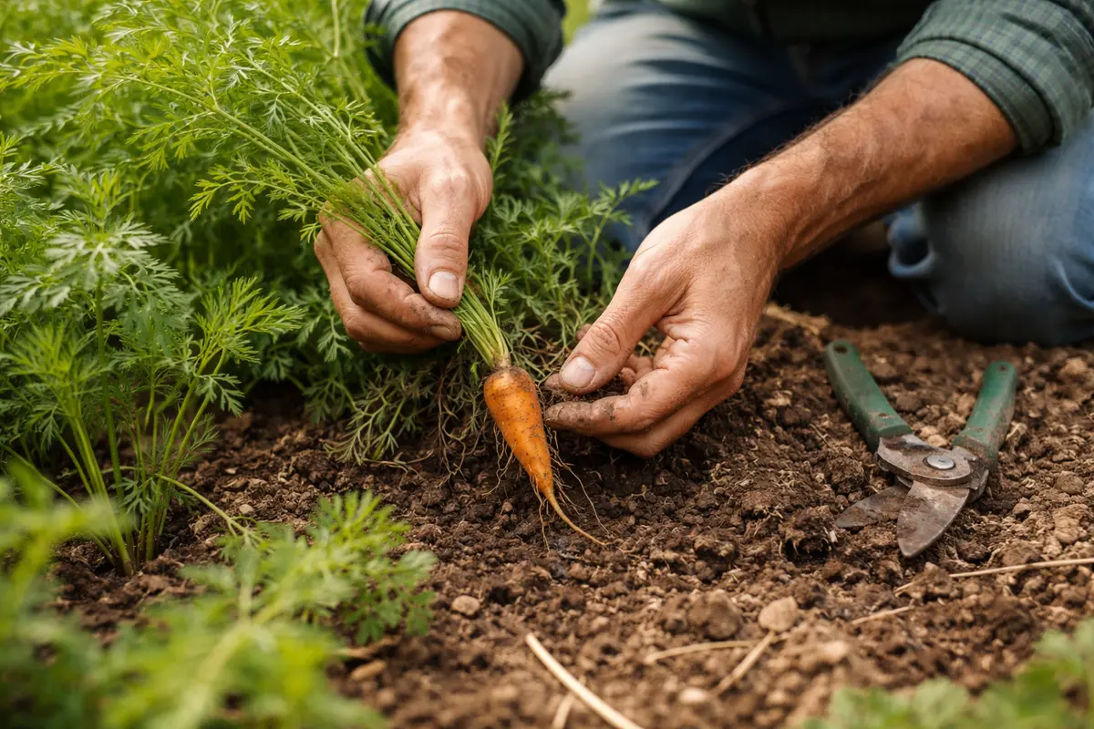 why do my carrots have inspect carrots for new growth blocks weekly