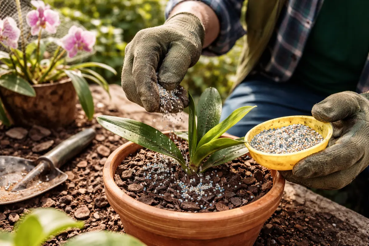 why do my orchids develop black spots revitalize orchids with nutrient-rich fertilizer
