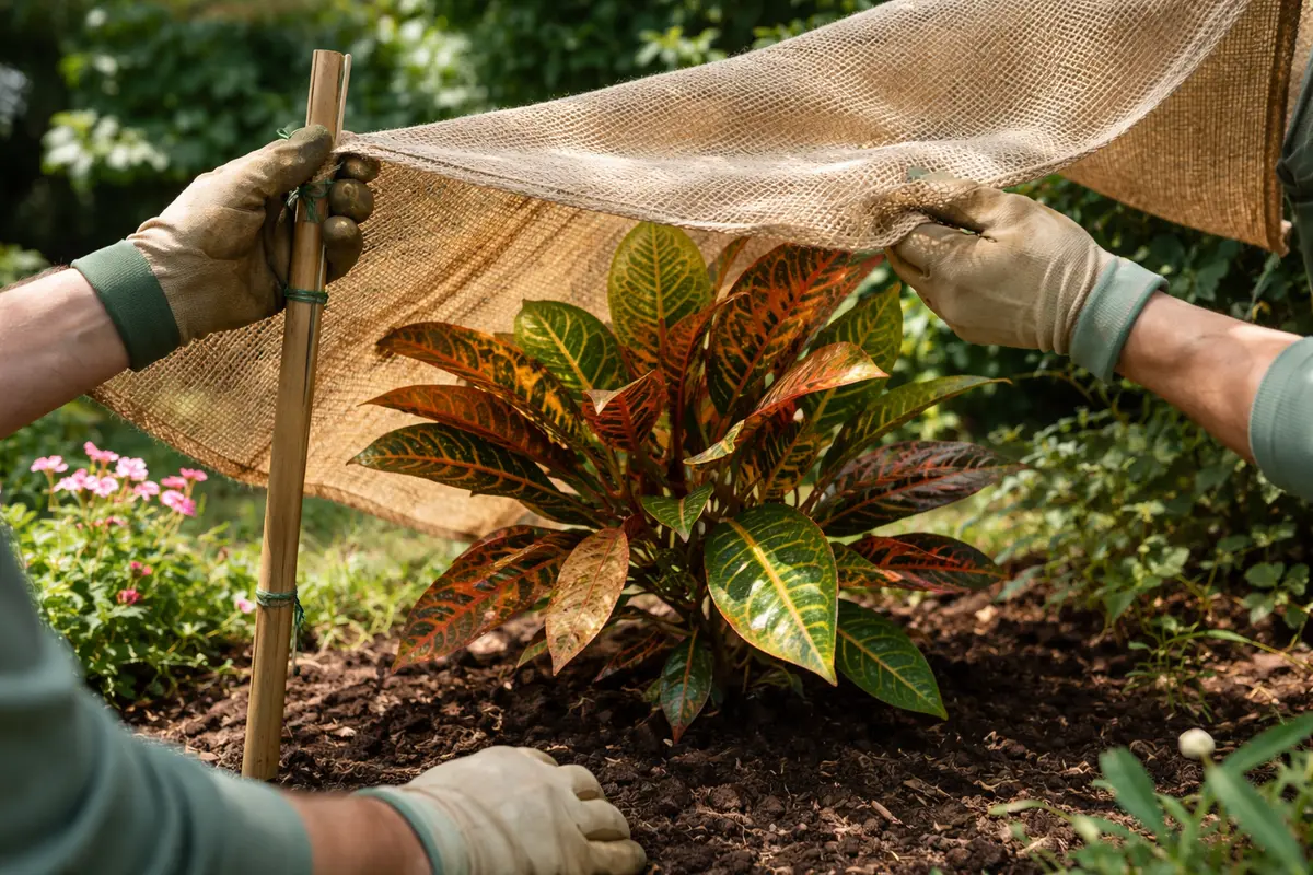 why is my croton turning brown prevent leaf browning with afternoon shade