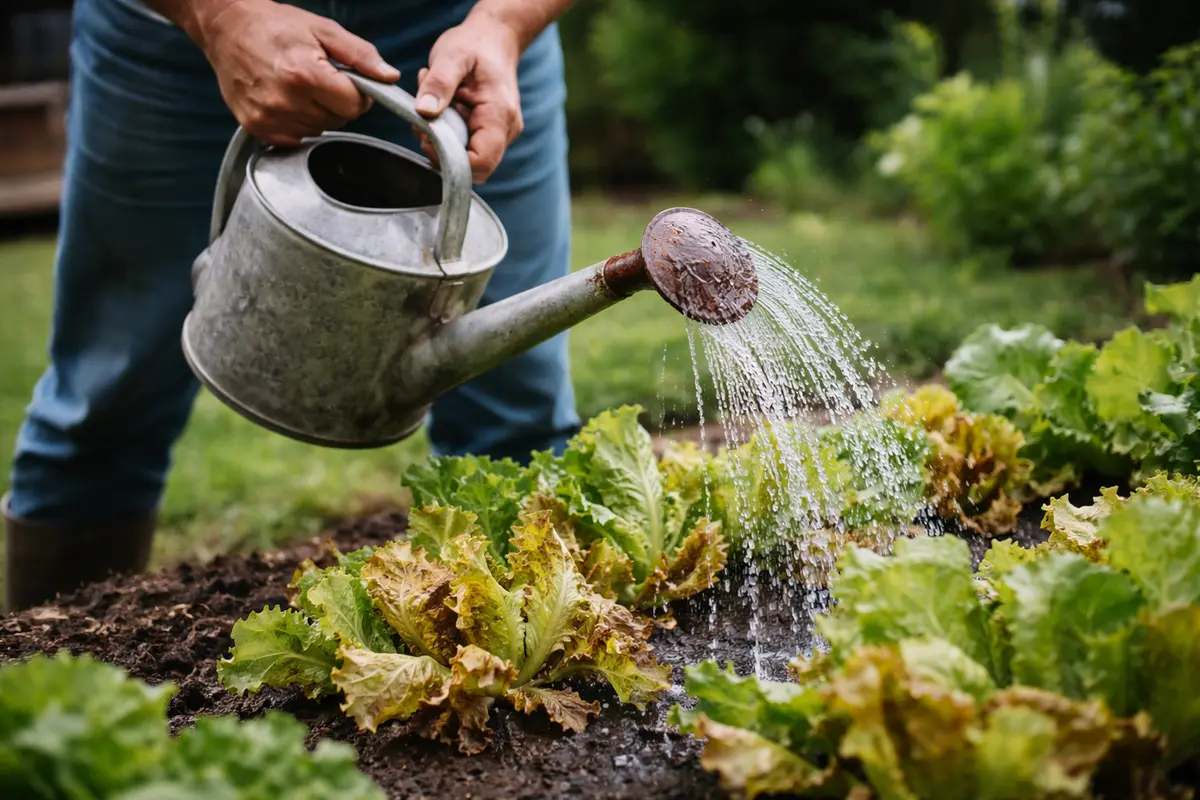 why is my lettuce turning water lettuce to promote recovery from chill