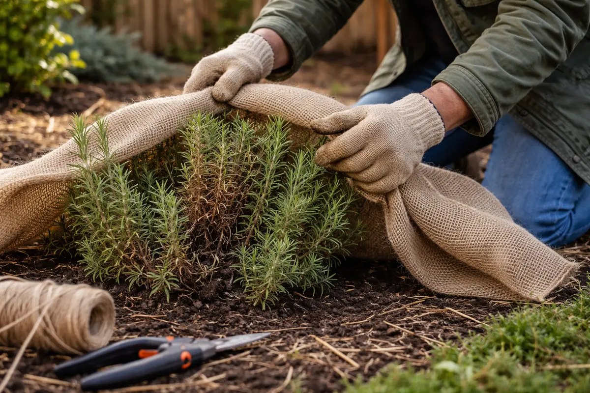 why is my rosemary turning brown shield rosemary from future cold snaps